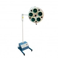 Lámpara de cirugía de 5 focos en pedestal PRZ-KS5-EP